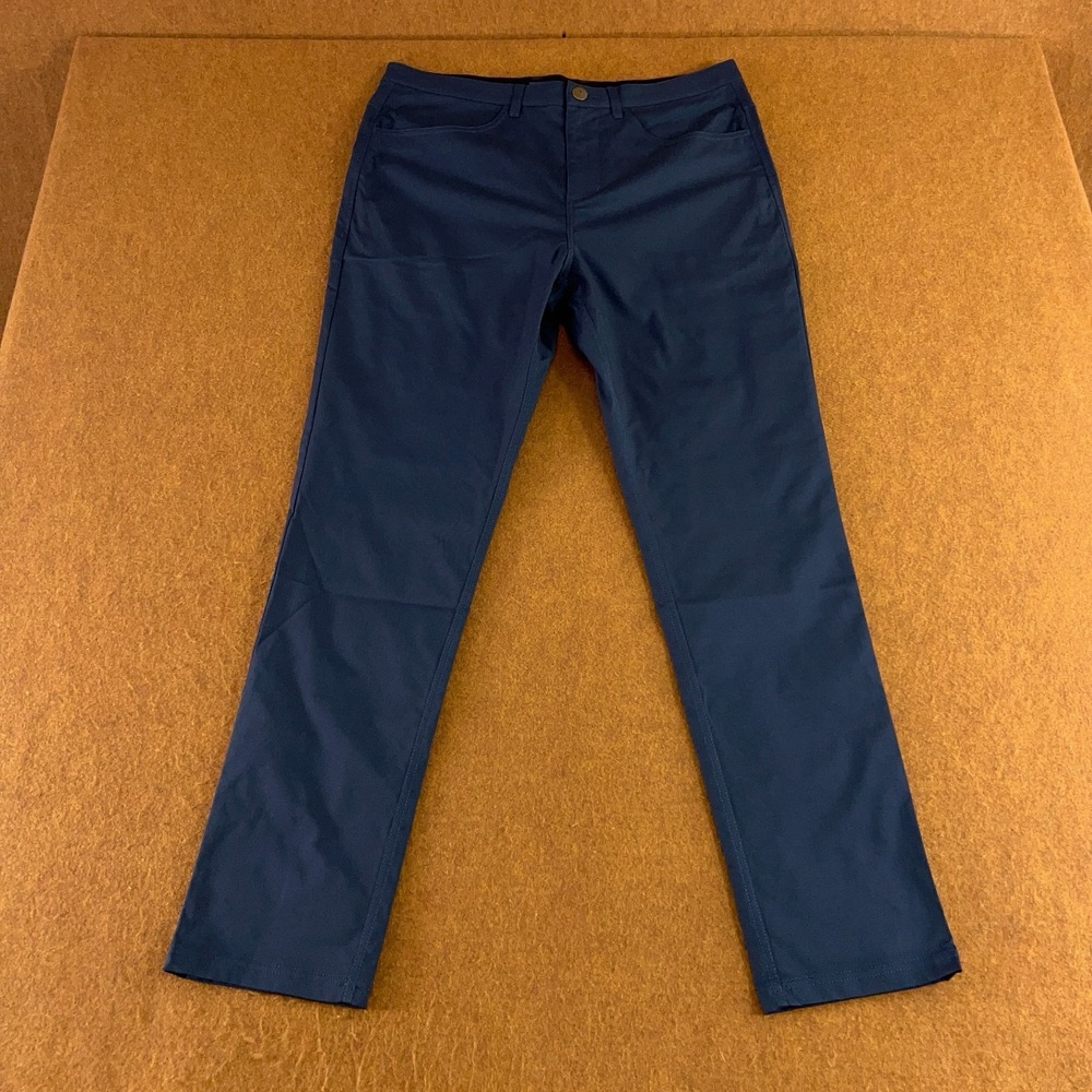 Palm Golf Co Mens Size 32 Navy Blue Back Bay Performance Pants